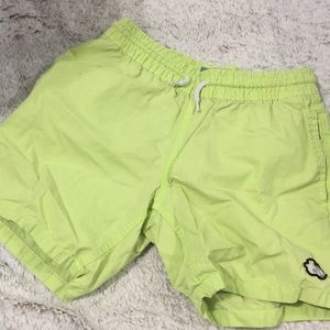 Neon shorts extra small